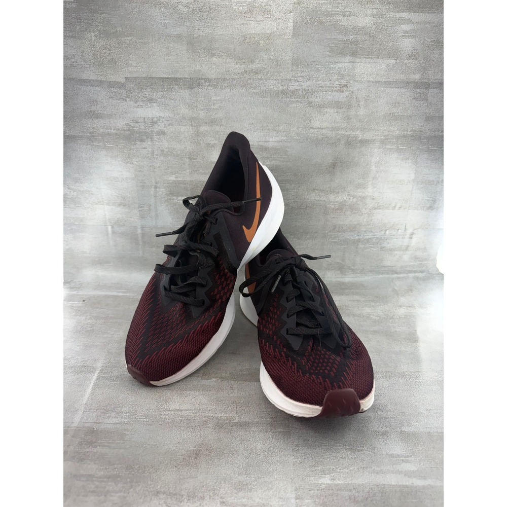 Nike Air Zoom Pegasus 36 Women Burgundy Copper Running Shoes AQ8228-601 Sz 9.5
